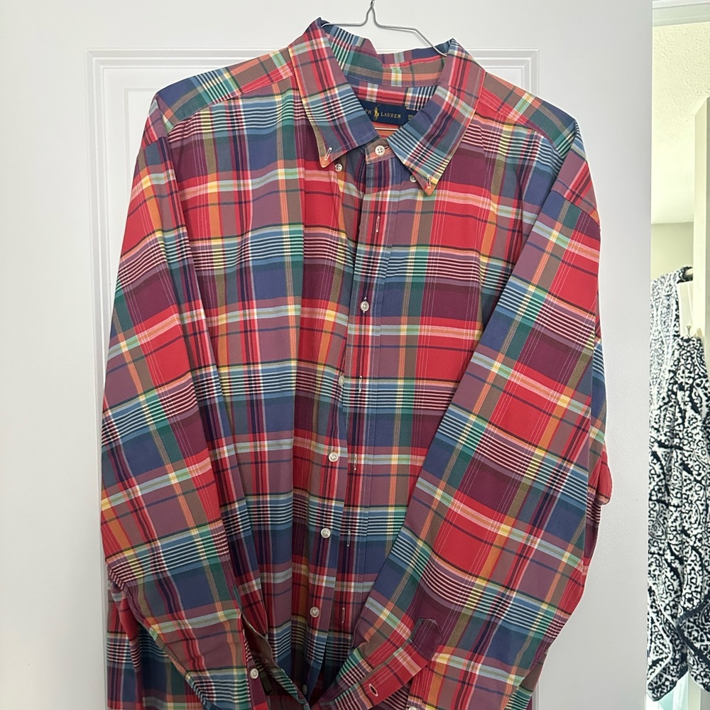 Ralph Lauren men’s button down, EEUC, 3XB